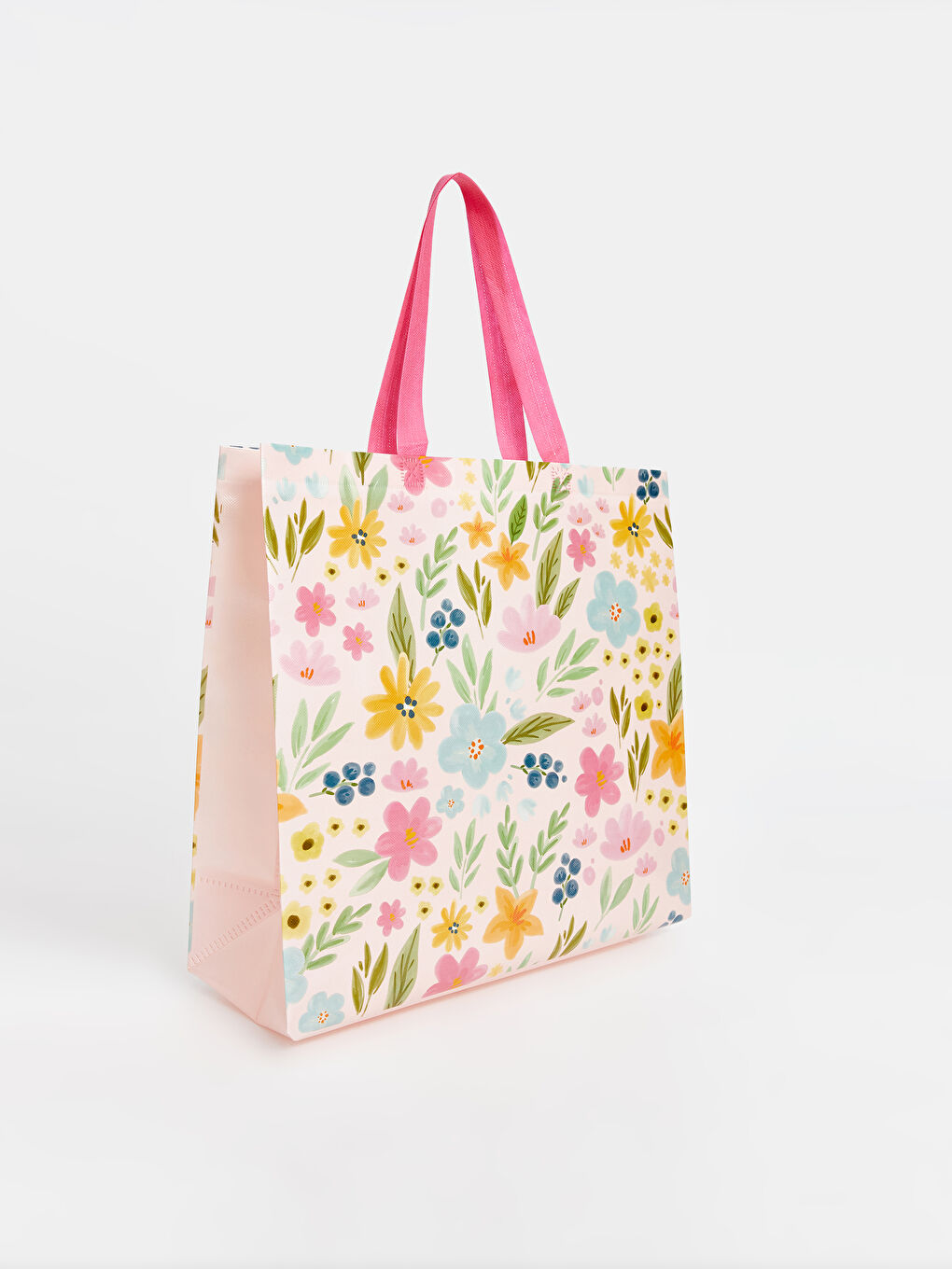 Floral Printed Shopping Bag -S59271Z8-M0T