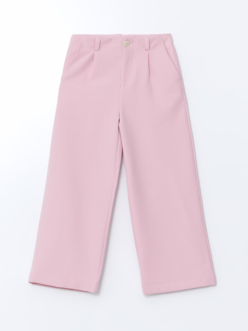 Girls' Trousers with Adjustable Elastic Waist -S59304Z4-YU0