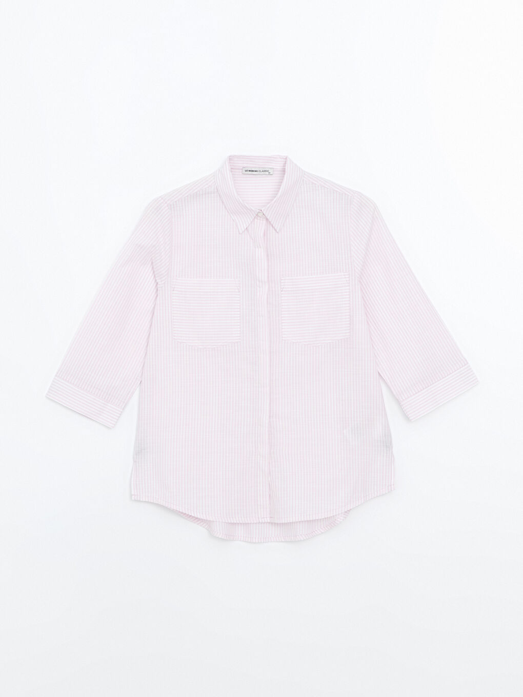Striped Poplin Women's Shirt -S59307Z8-LGL