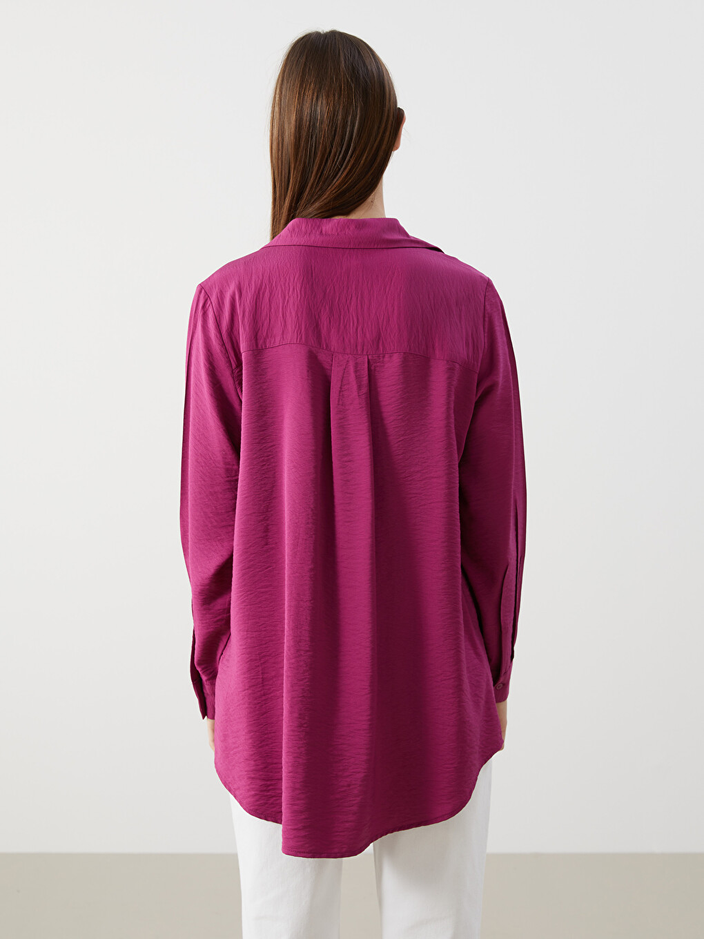 Textured Women's Shirt Tunic-3