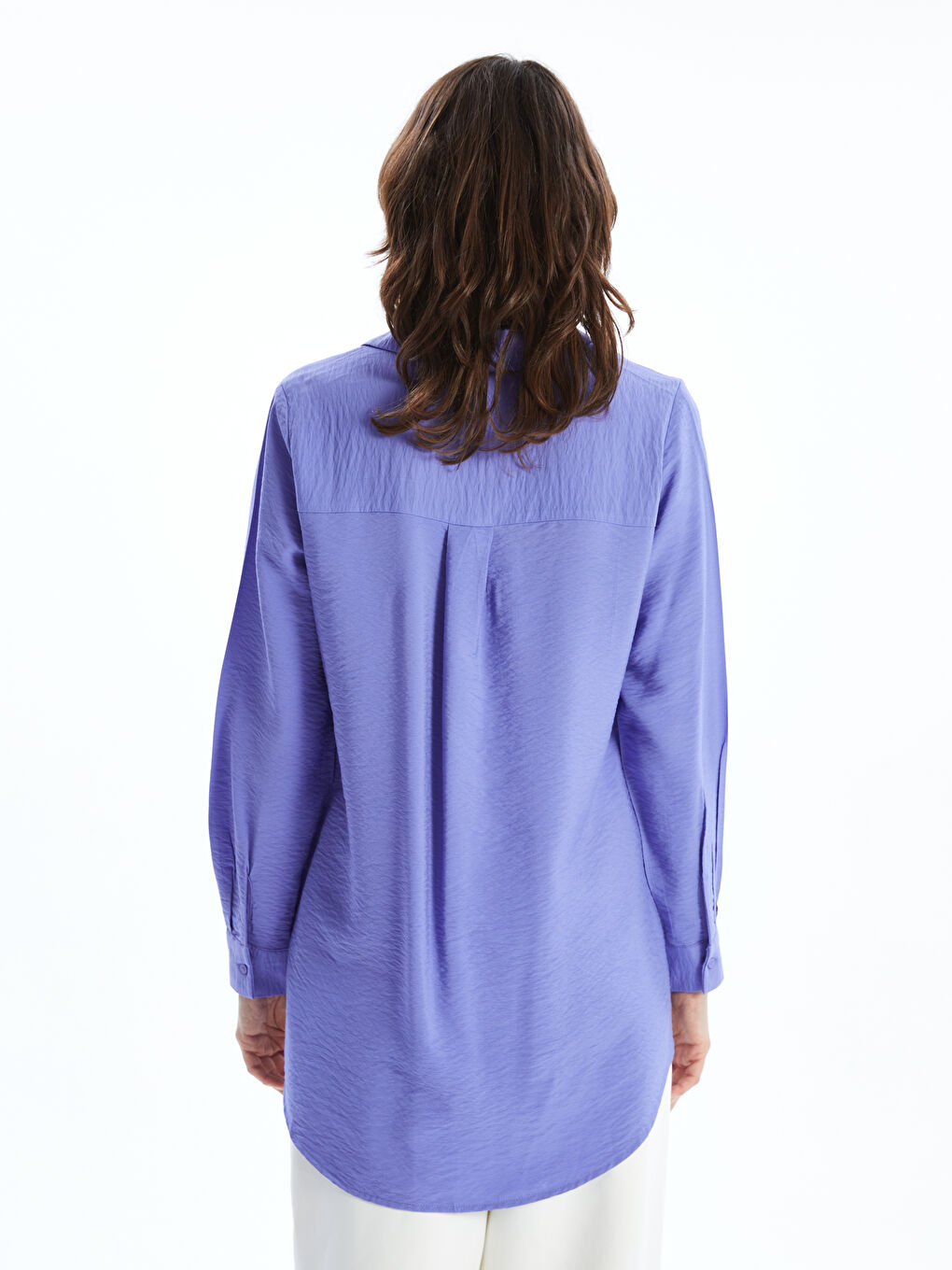 Textured Women's Shirt Tunic -S59318Z8-VE0