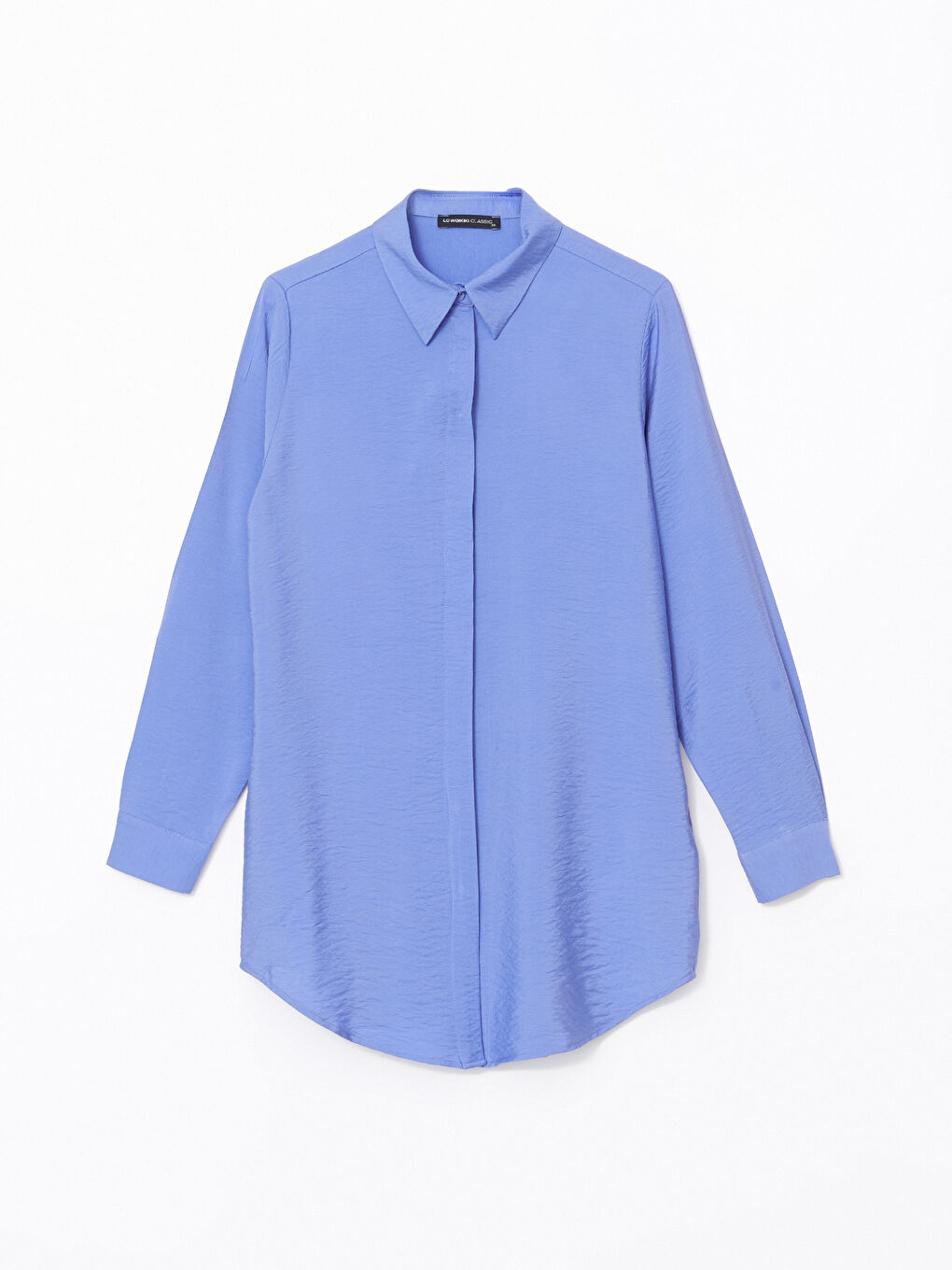Textured Women's Shirt Tunic -S59318Z8-VE0