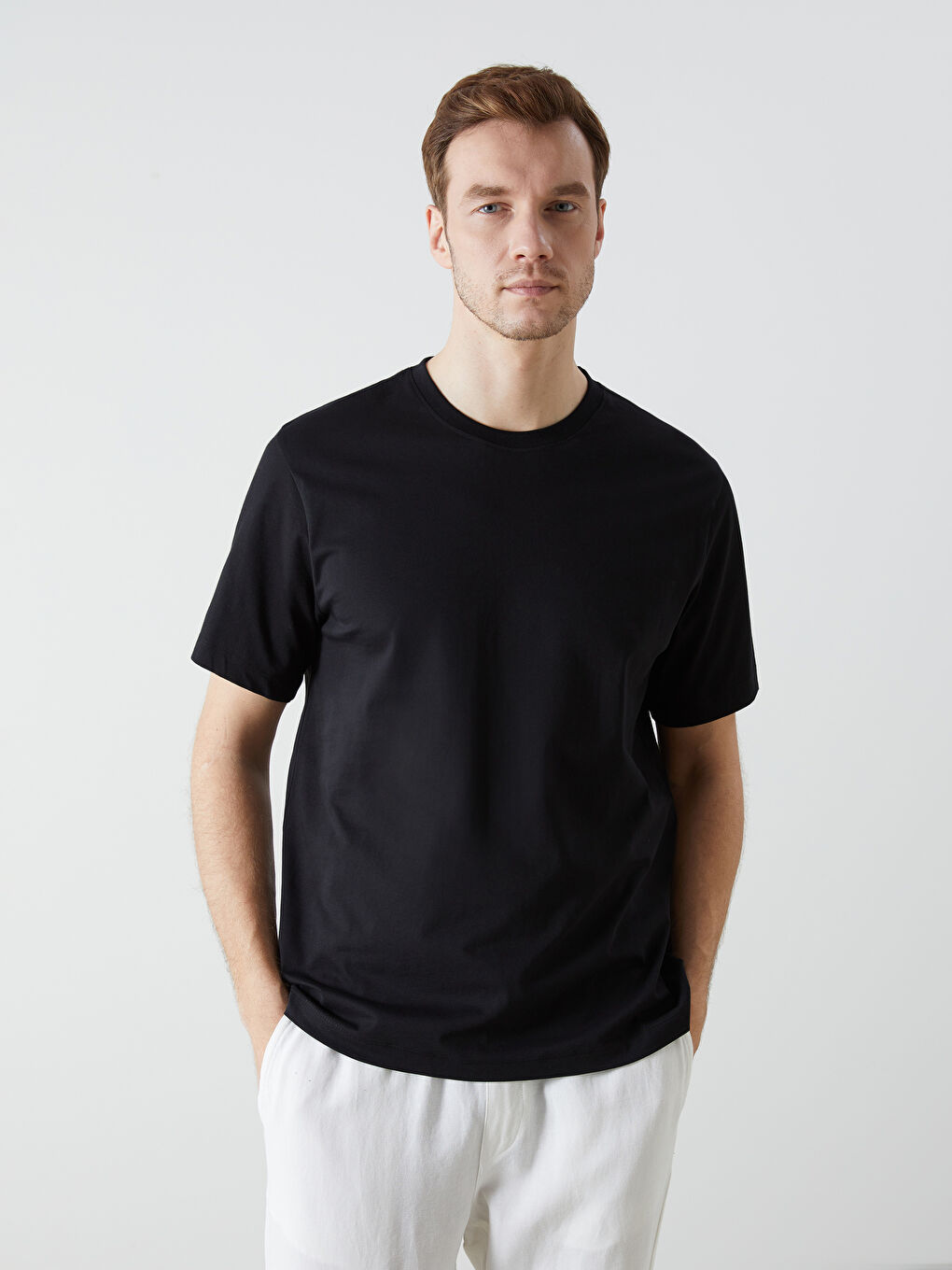 Crew Neck Jersey Men's T-Shirt -S59354Z8-CVL