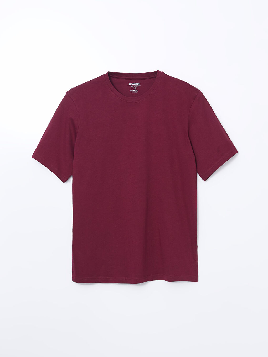 T-shirt pour Hommes en Jersey à Col Rond-4