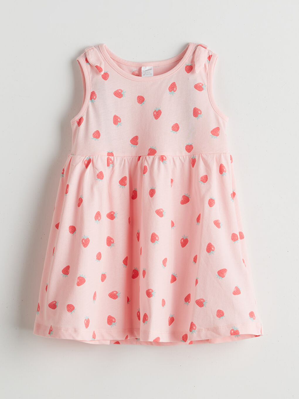 Printed Jersey Ruffled Girls' Dress -S59389Z1-LT4