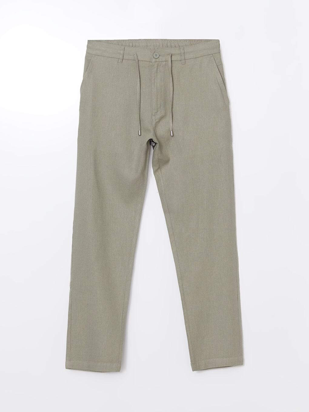 LCW Vision Slim Fit Keten Karışımlı Erkek Pantolon -S59398Z8-YL7