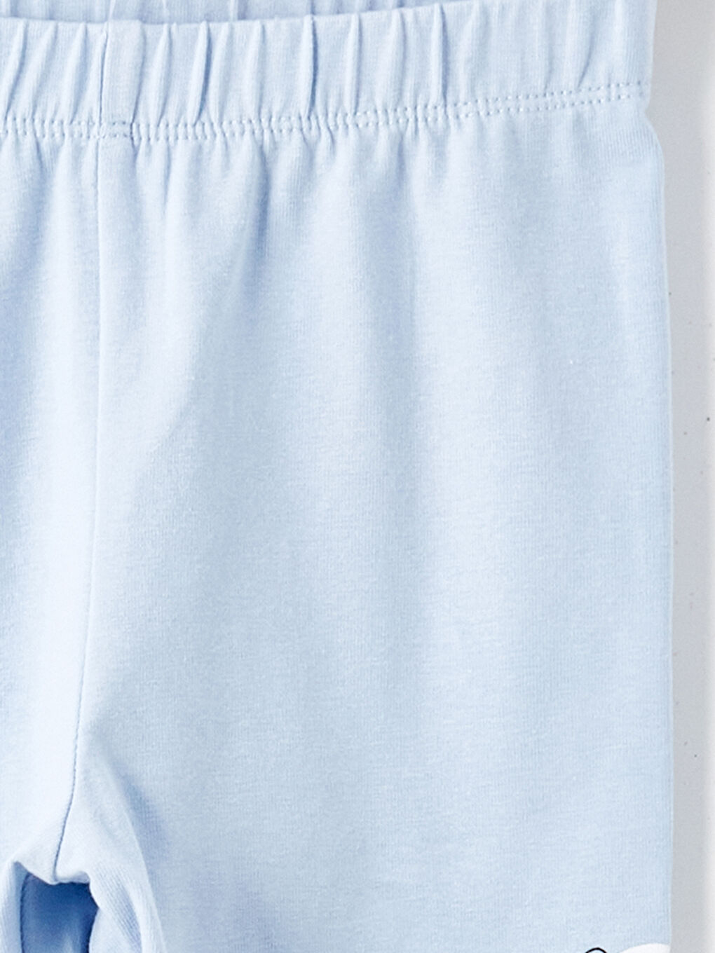 Lila Minnie Mouse Baskılı Kız Çocuk Tayt-2