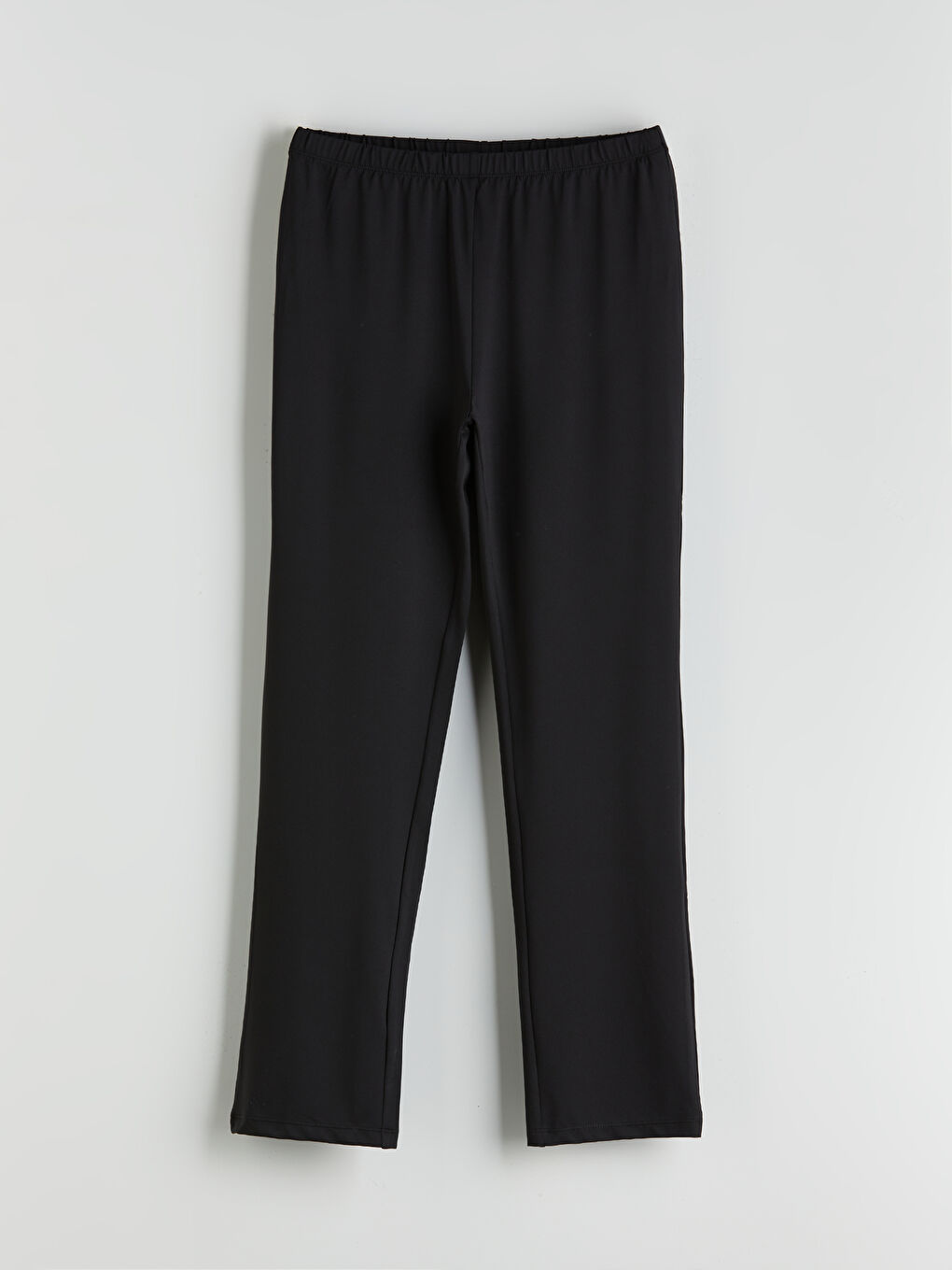 Siyah Beli Lastikli Kadın Tesettür Mayo Altı