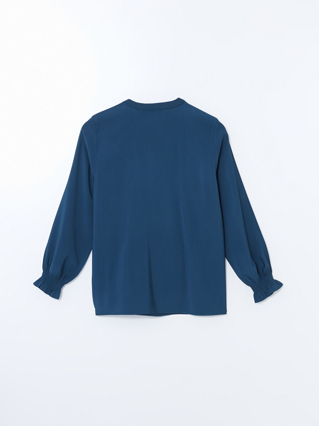 LCW Grace Bluza za Žene sa Kragnom na Vezanje i Vezom -S59435Z8-HSD