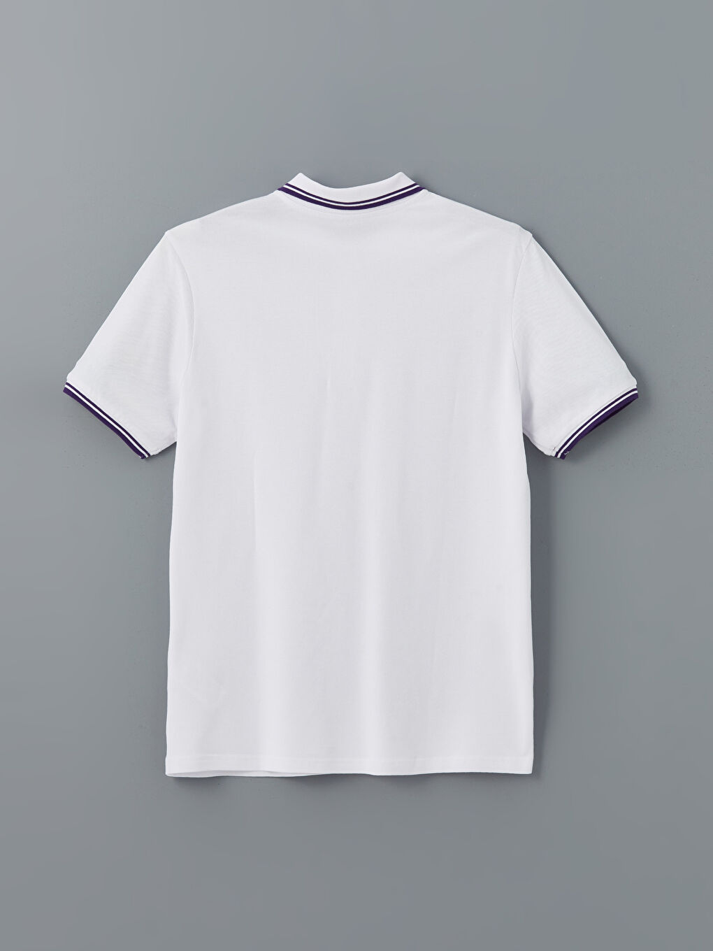 Polo Neck Short Sleeve Pique Men's T-Shirt-5