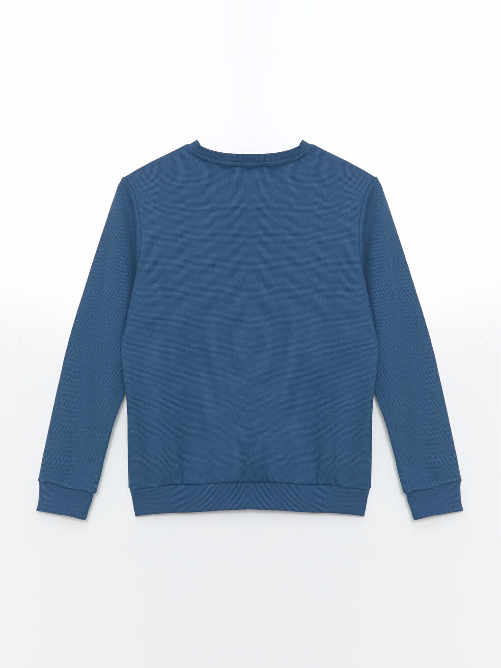 Crew Neck Long Sleeve Men's Sweatshirt-5