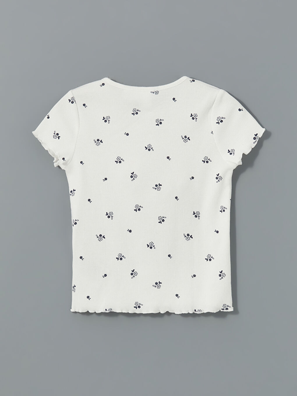 Crew Neck Minnie Mouse Printed Knitted Baby Girls' Blouse -S59441Z1-LRA