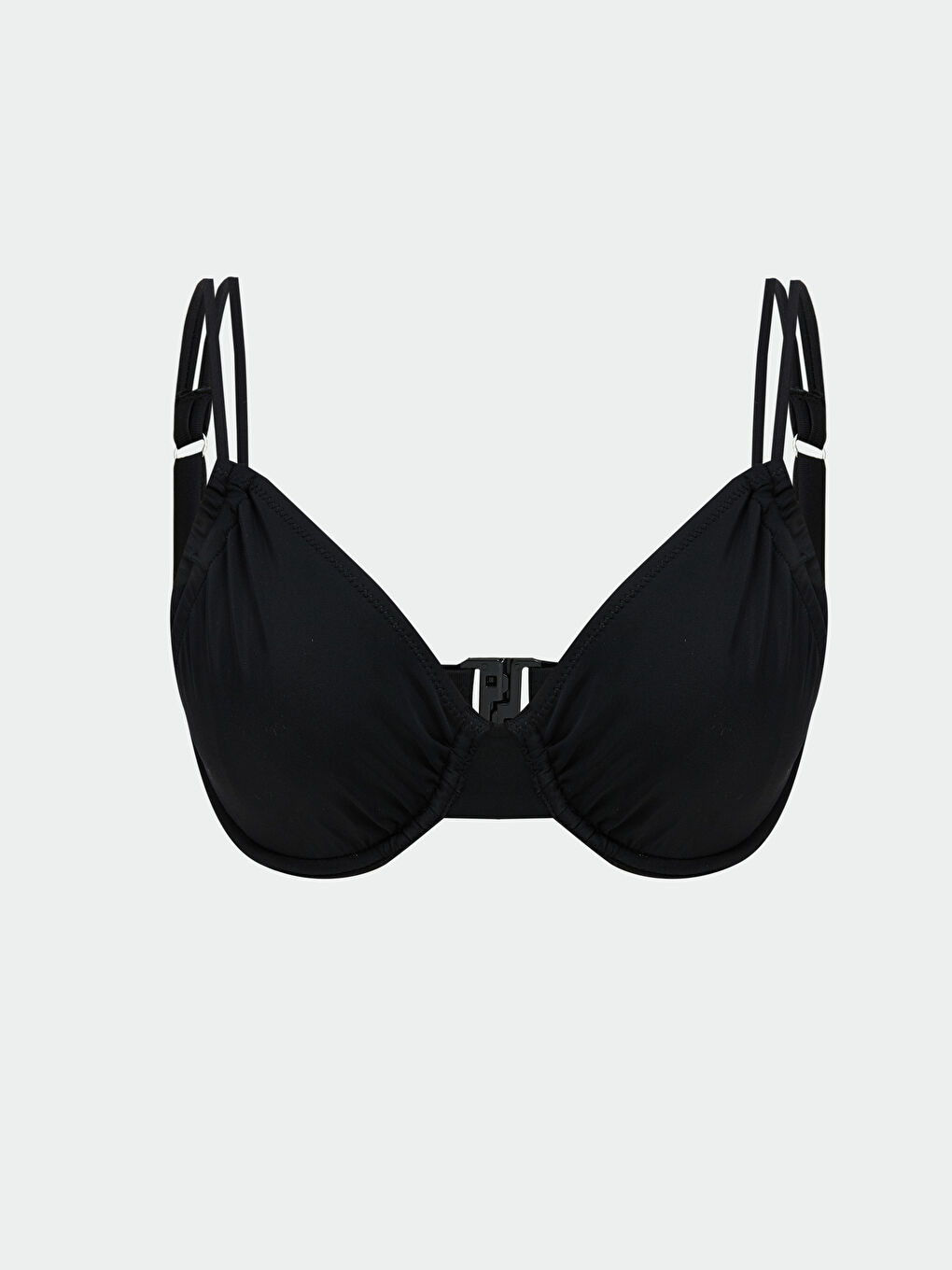 Women's Straight Adjustable Strap Bikini Top -S59445Z8-CVL