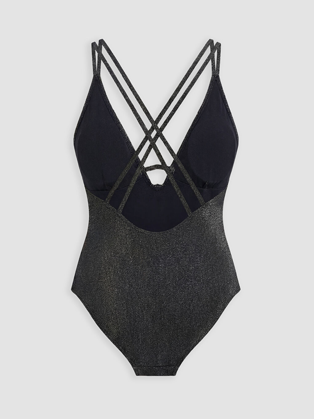 مايوه لامع بحشو قابل للإزالة للسيدات-1