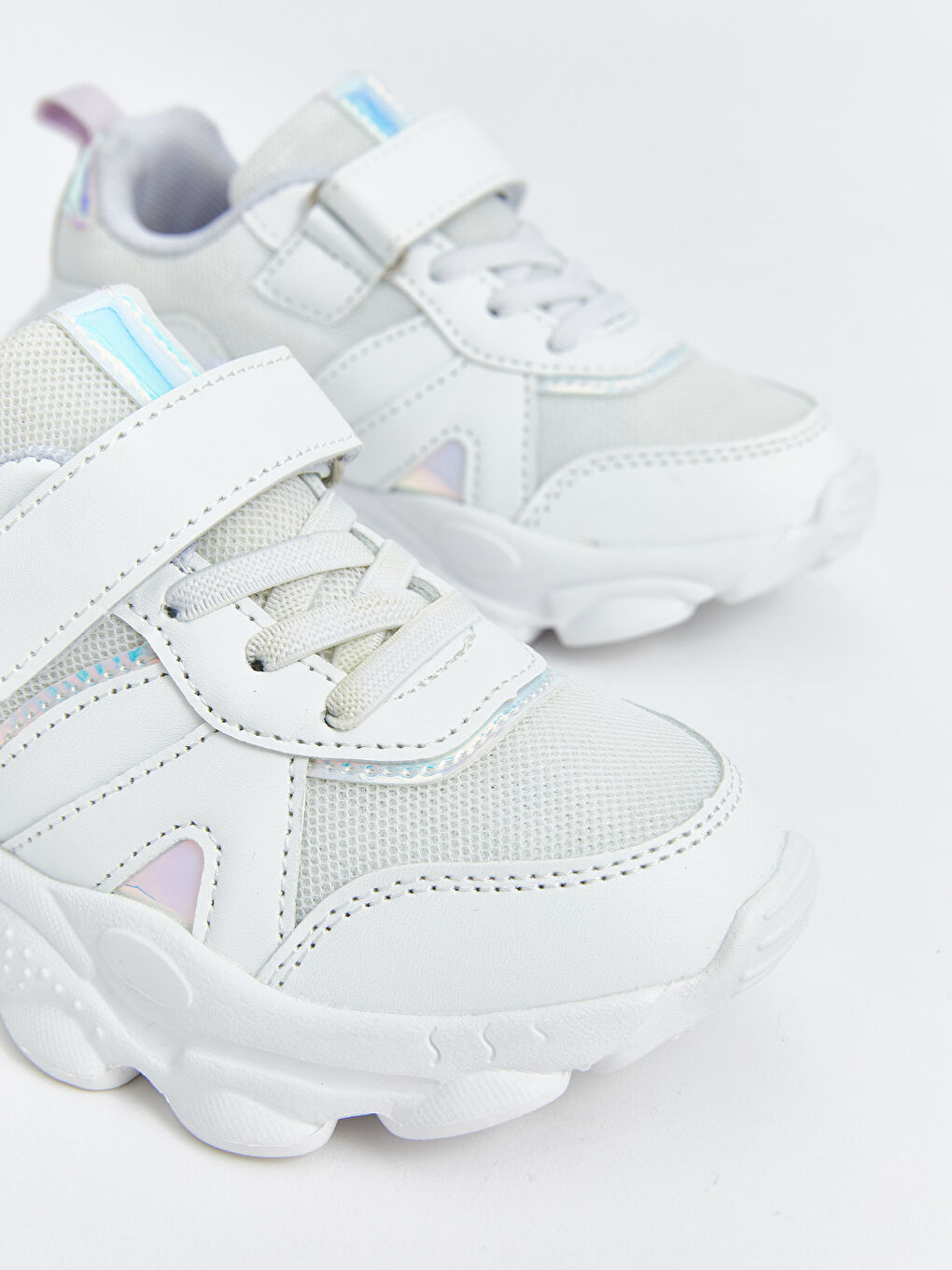 Lace-Up and Hook-and-Loop Girls' Sneakers -S59473Z4-Q6K