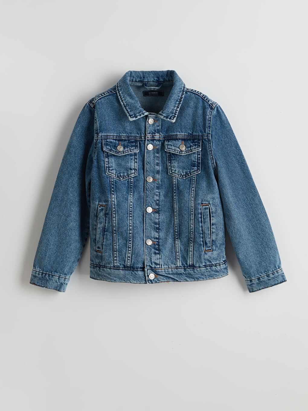 Shirt Neck Boy Jean Jacket -S59497Z4-311