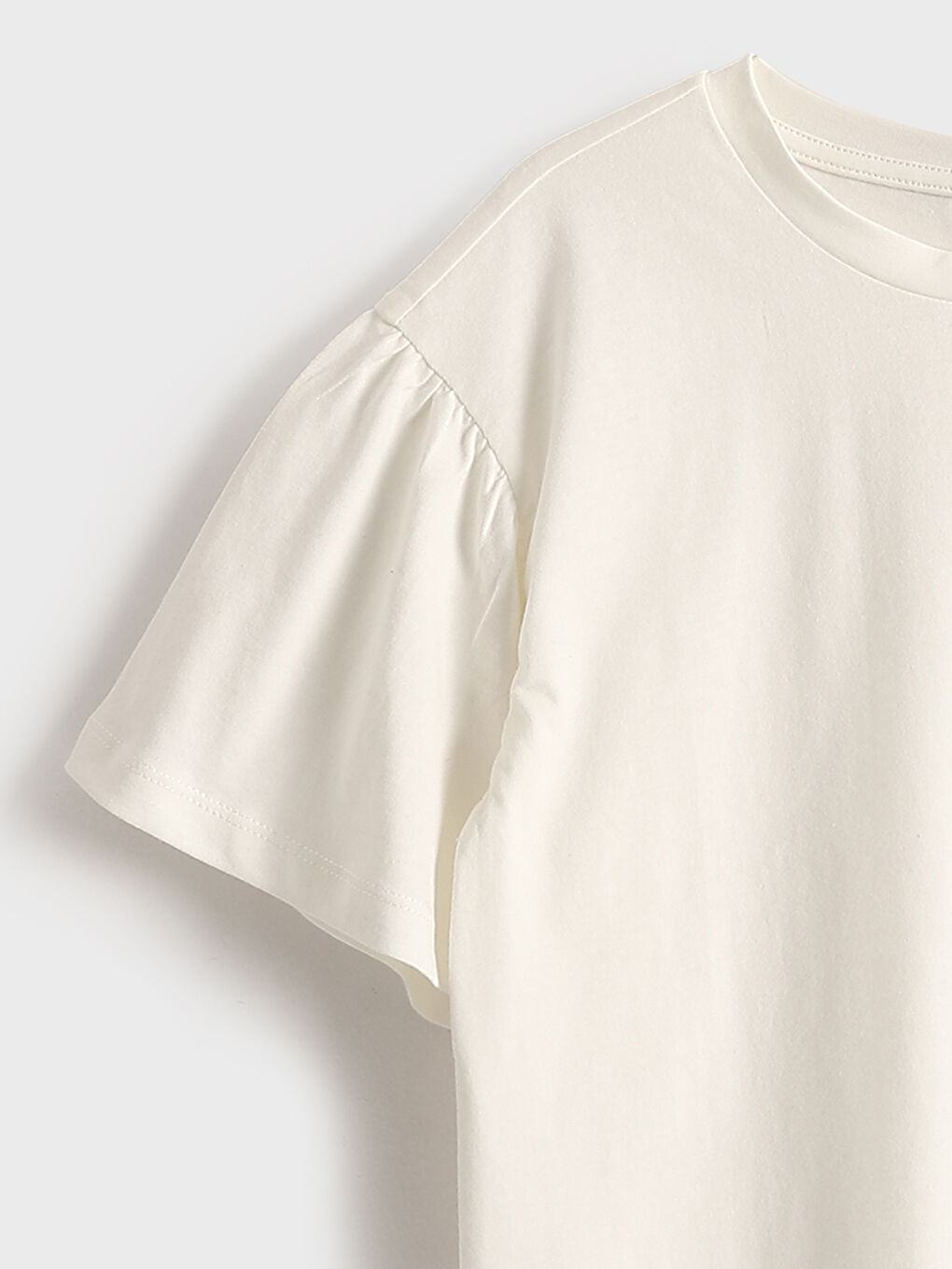 T-shirt à manches courtes et col rond pour Filles-2
