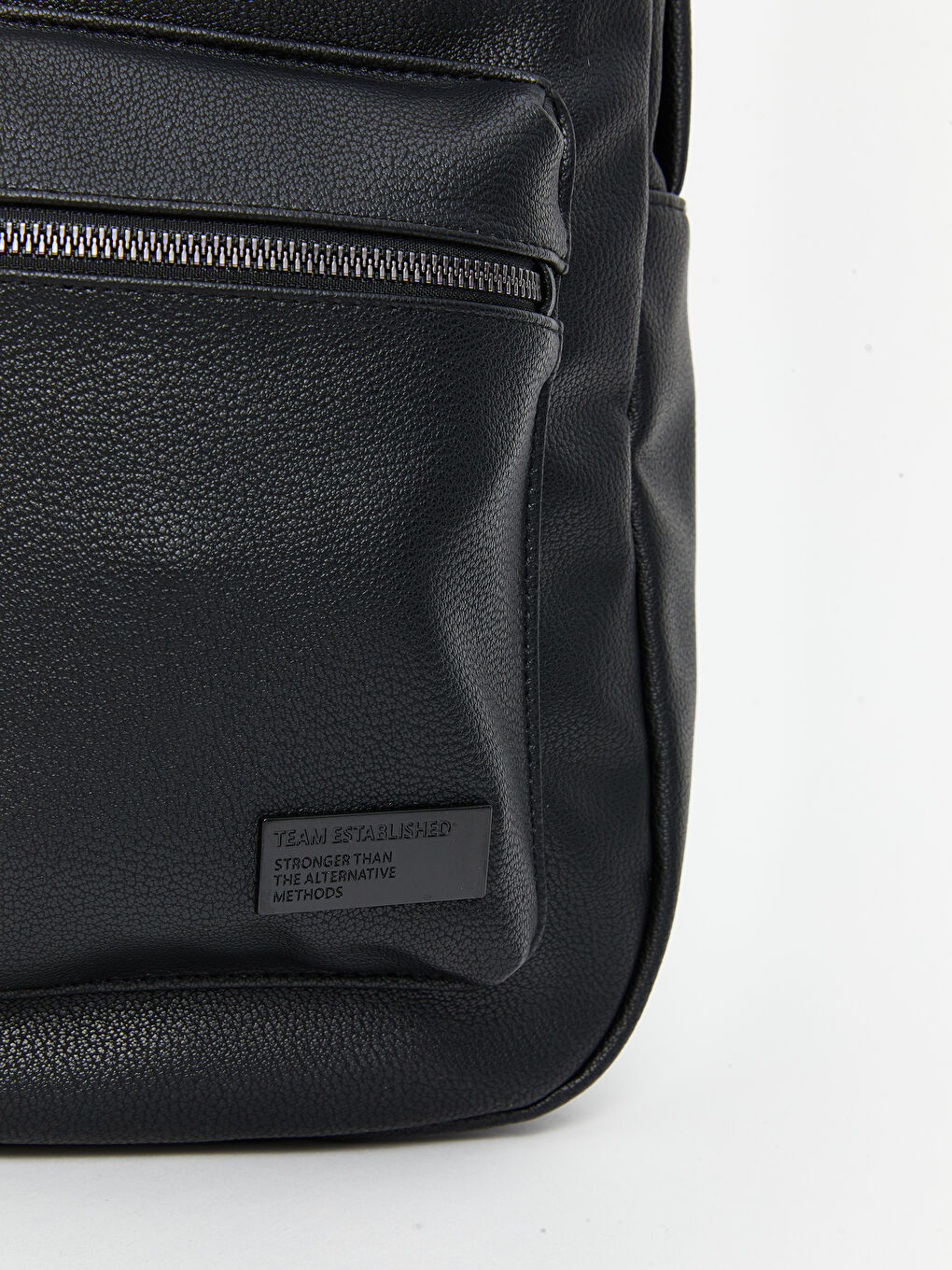Faux Leather Men's Backpack -S59522Z8-HUC