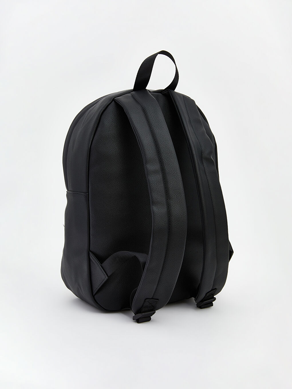 Faux Leather Men's Backpack-4