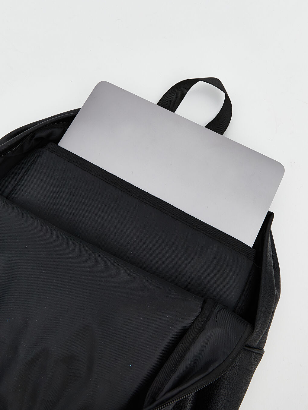 Faux Leather Men's Backpack-6