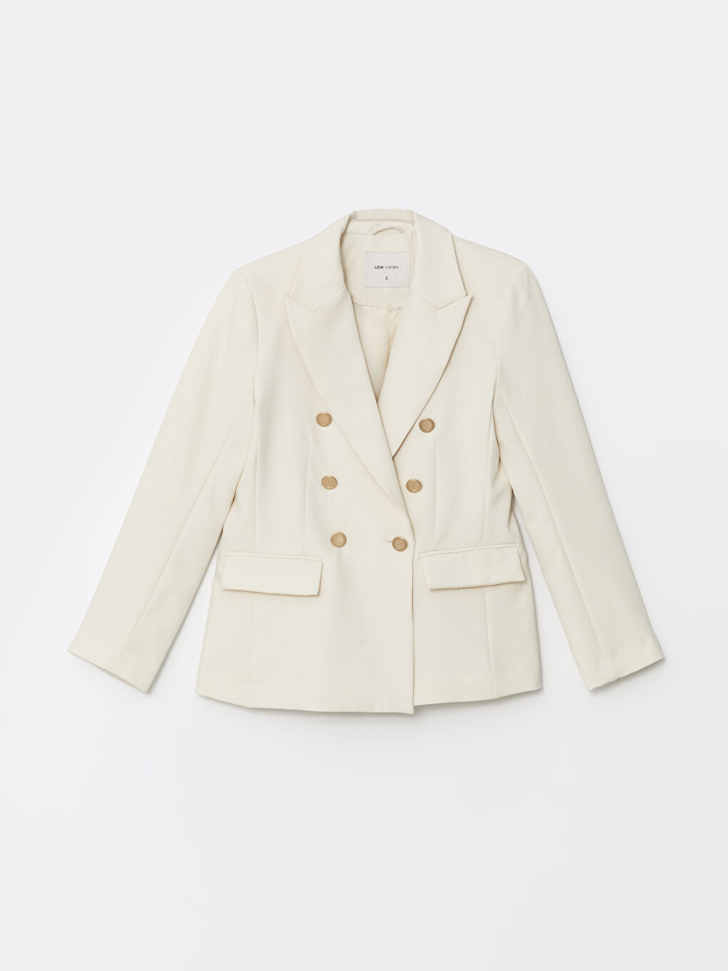 Jacket Collar Plain Long Sleeve Women's Jacket -S59580Z8-R9J