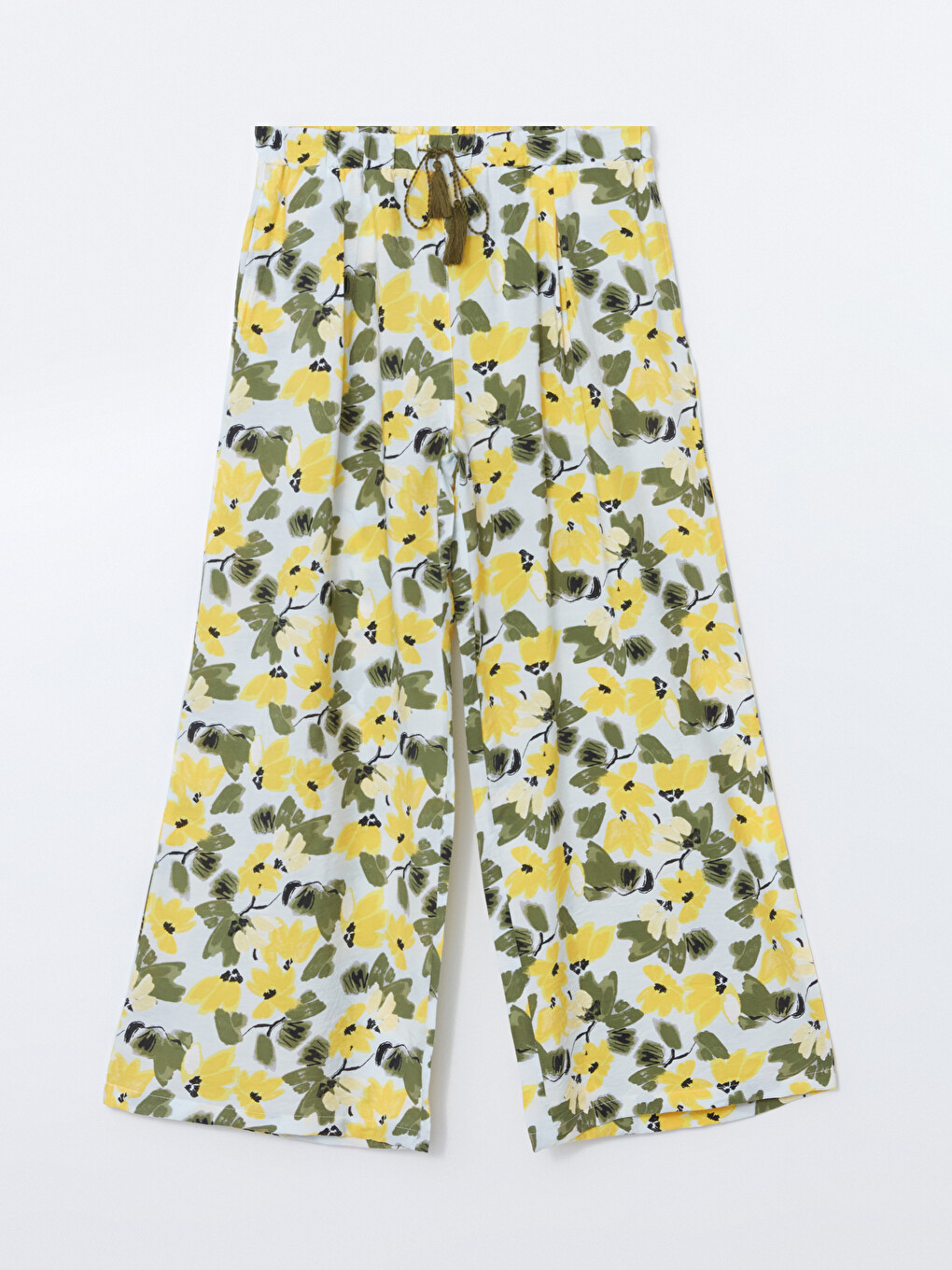 Mavi Petite Çiçekli Kadın Pijama Takımı-1