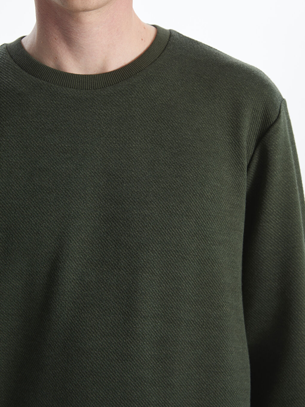 Crew Neck Men's Sweatshirt -S59615Z8-J2L