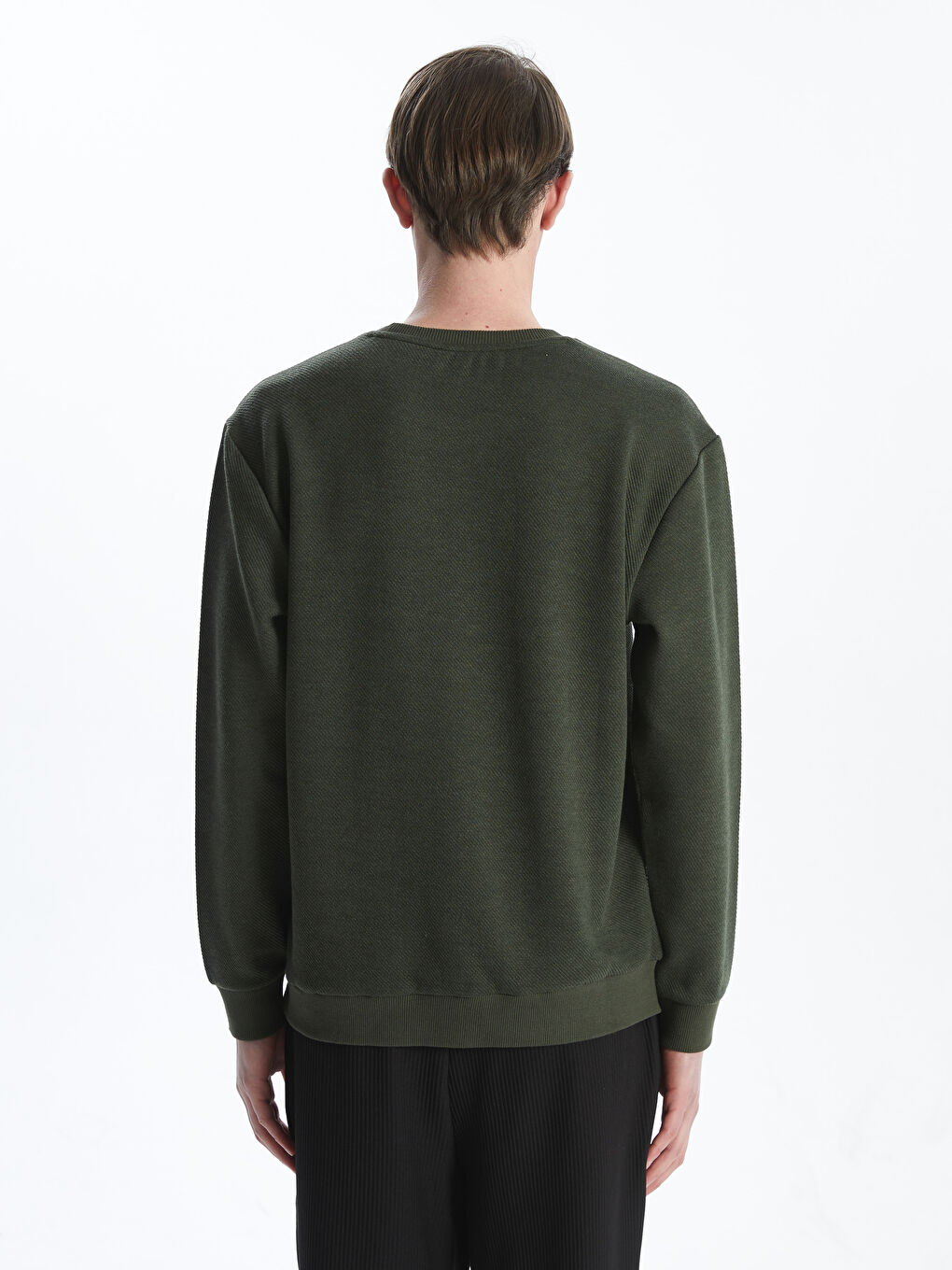 Crew Neck Men's Sweatshirt -S59615Z8-J2L