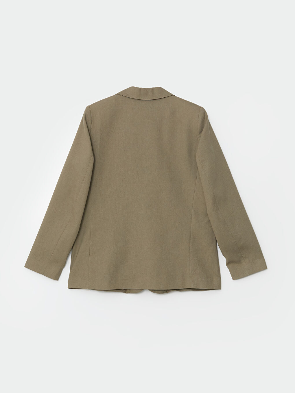 Linen Blend Women's Blazer Jacket -S59657Z8-QGP