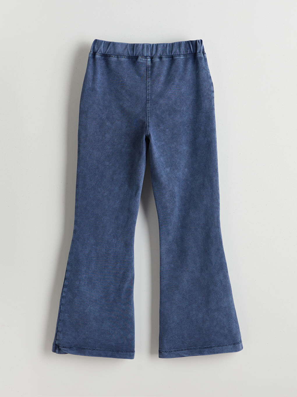 LCW Kids Elasticated Waist Flared Leg Girls' Leggings -S59697Z4-HPN