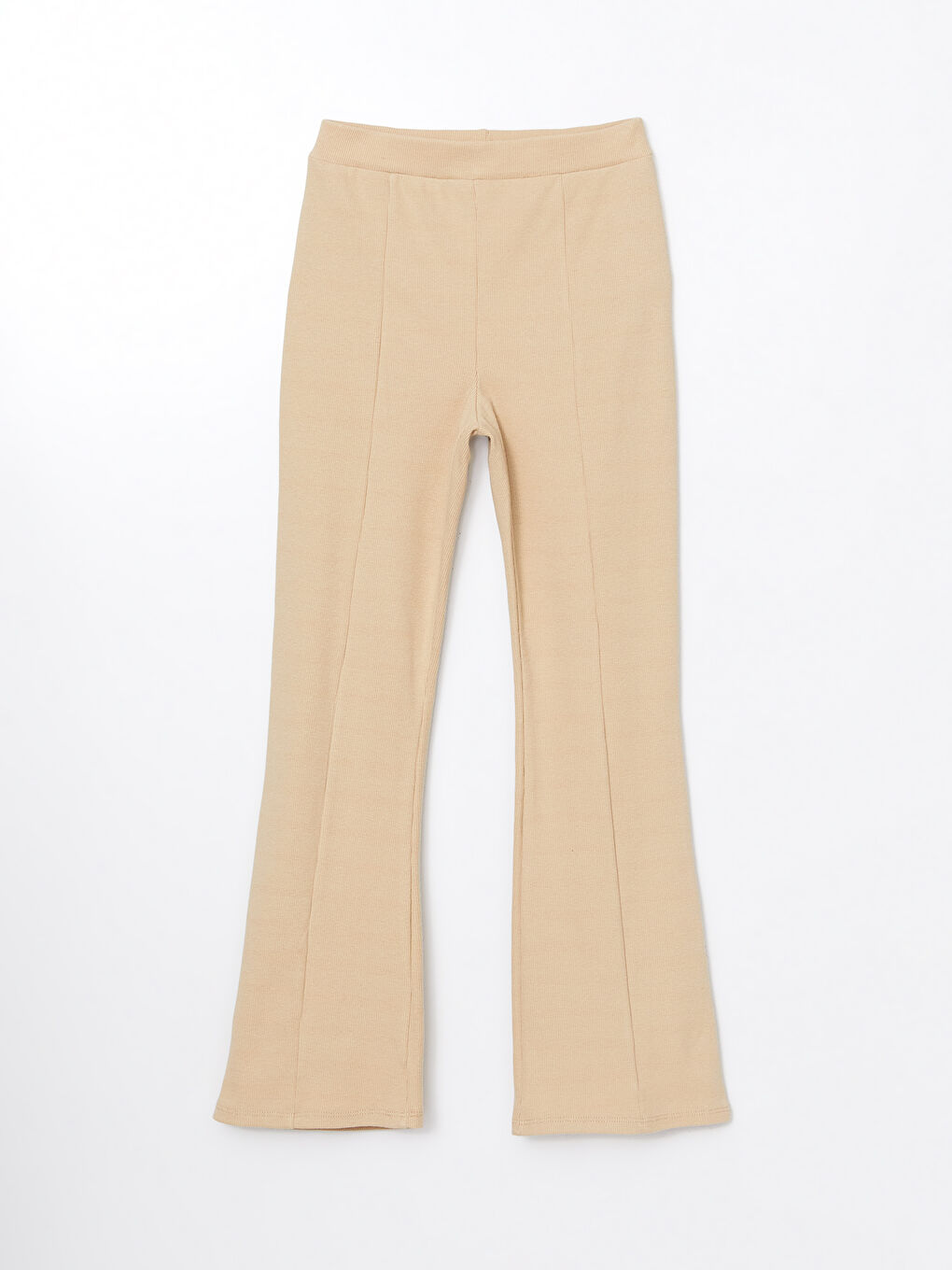 Elasticated Waist Flared Leg Girls' Leggings -S59700Z4-KNF