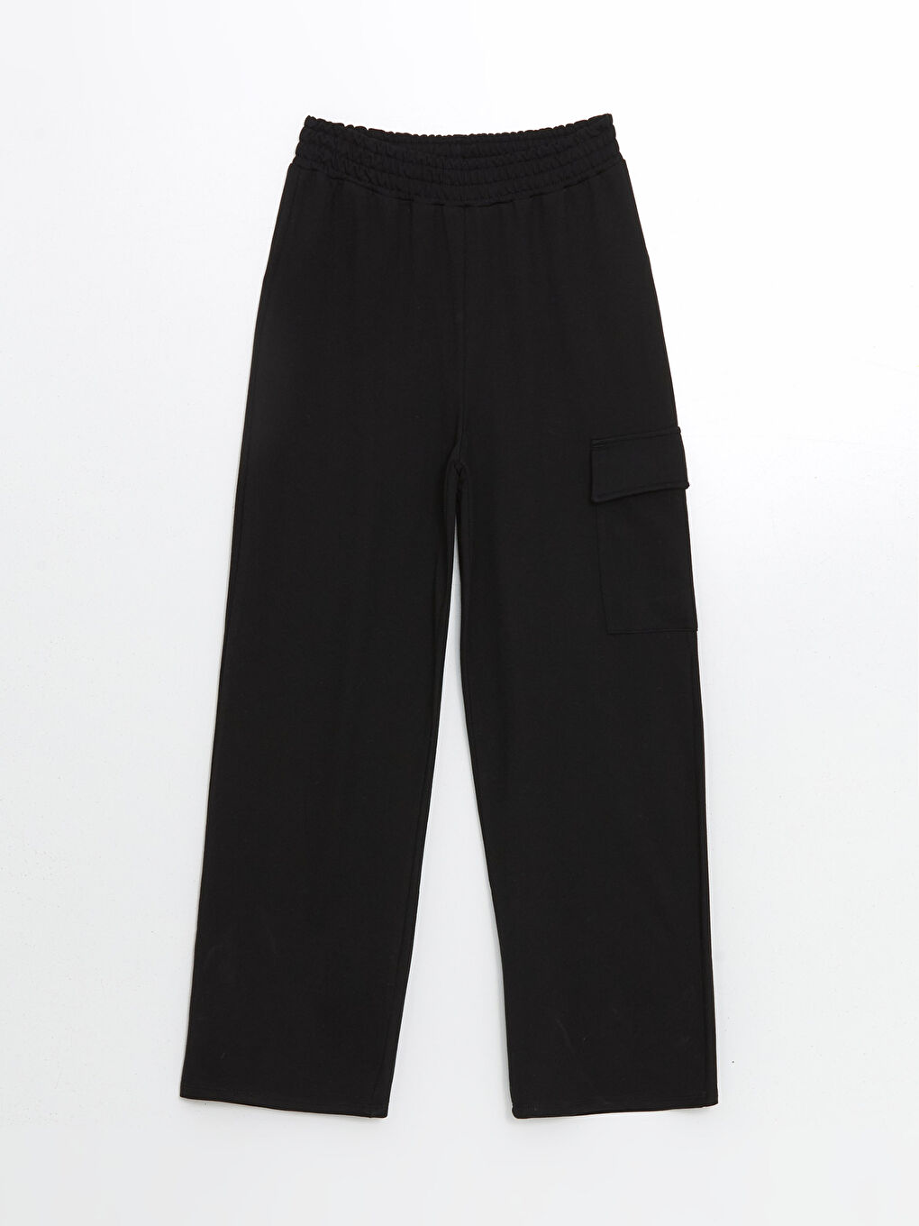Elasticated Waist Girls' Thick Cargo Sweatpants