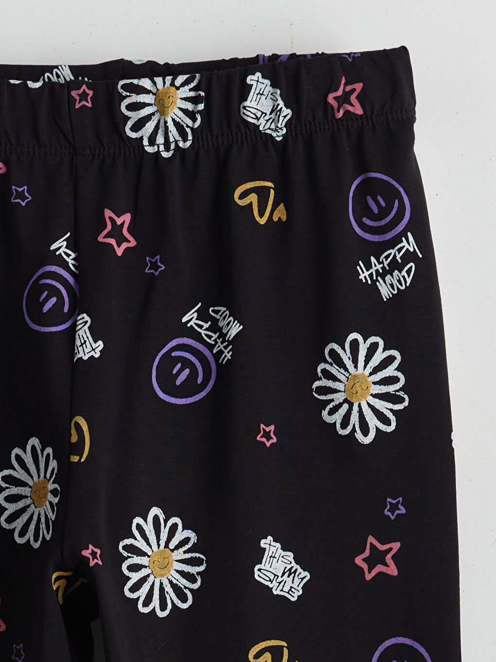 Girls' Leggings with Elasticated Waist-2