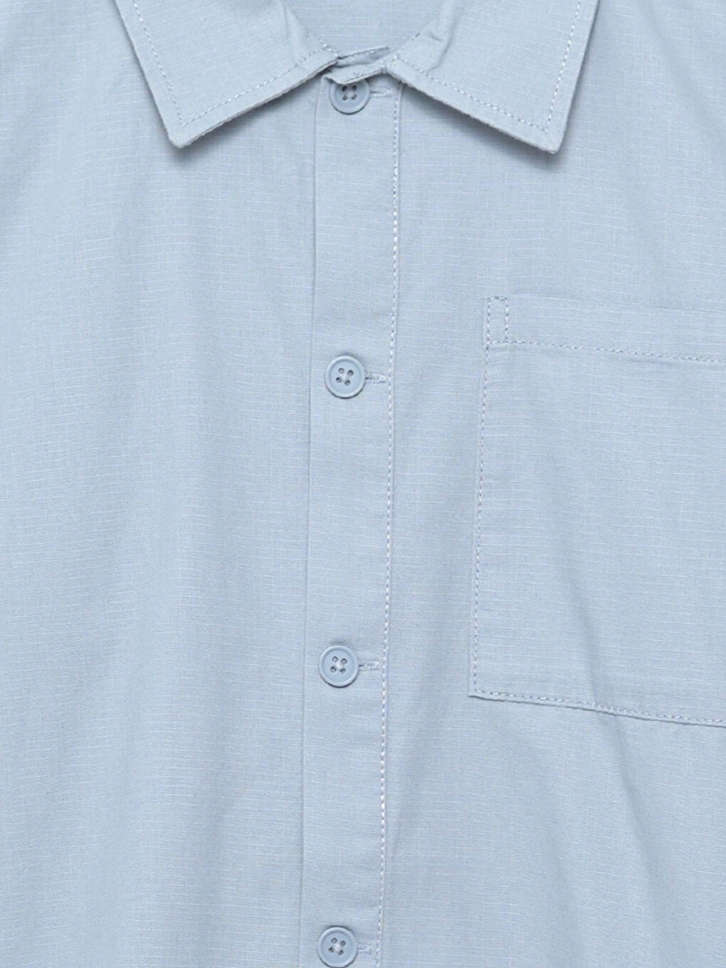 Basic Long Sleeve Boys' Shirt -S59729Z4-FKN