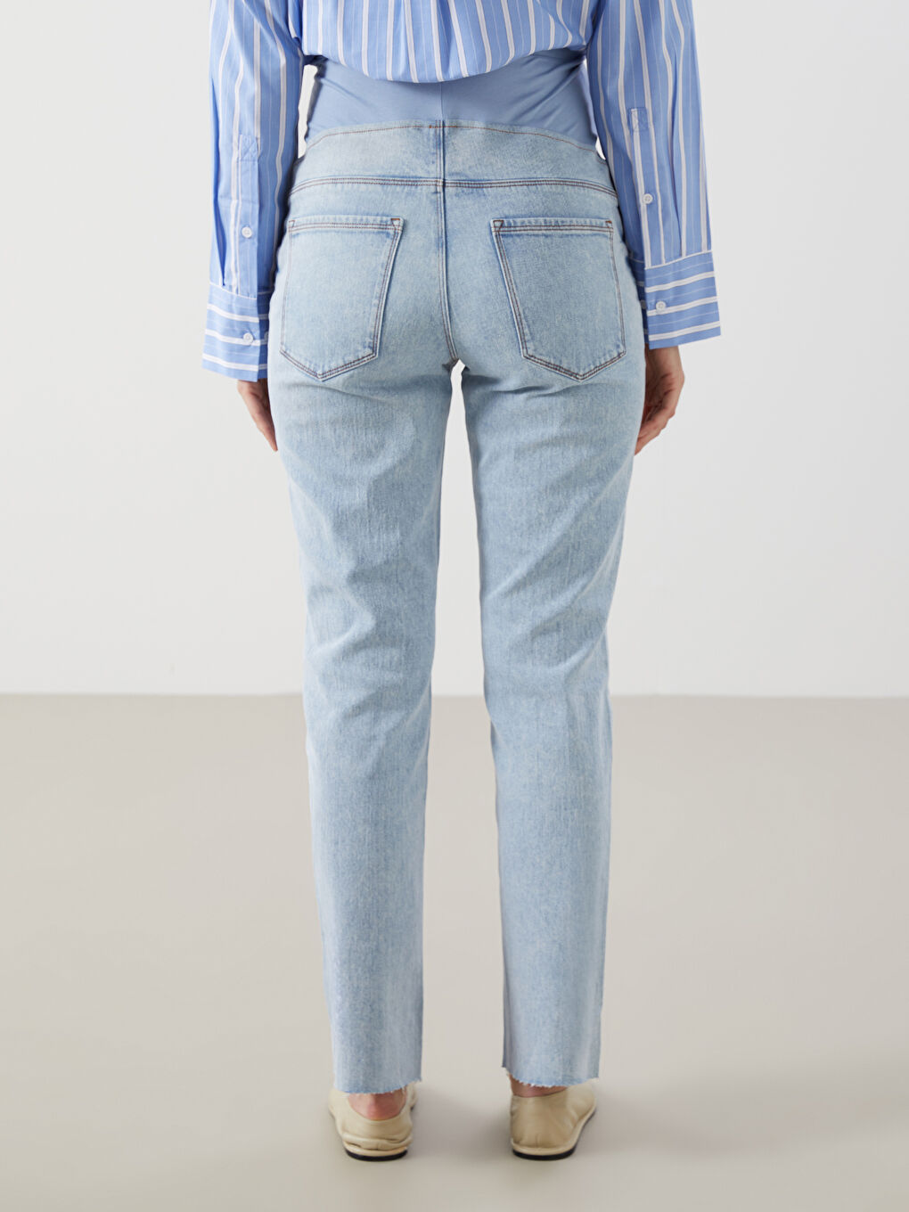 Belly Panel Straight Fit Maternity Jeans -S59759Z8-507