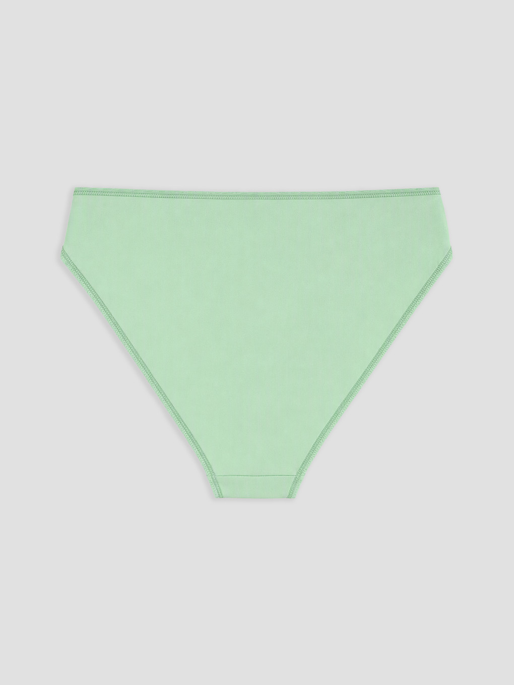 Yeşil Düz Bikini Külot-1