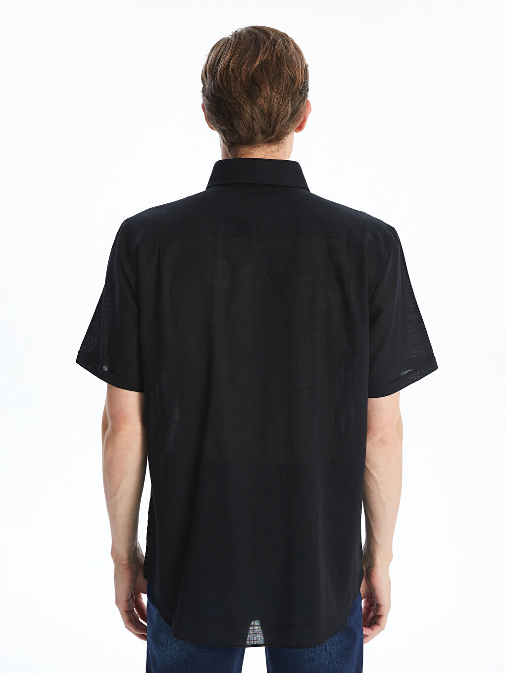 Regular Fit Short Sleeve Men's Shirt -S59836Z8-CVL