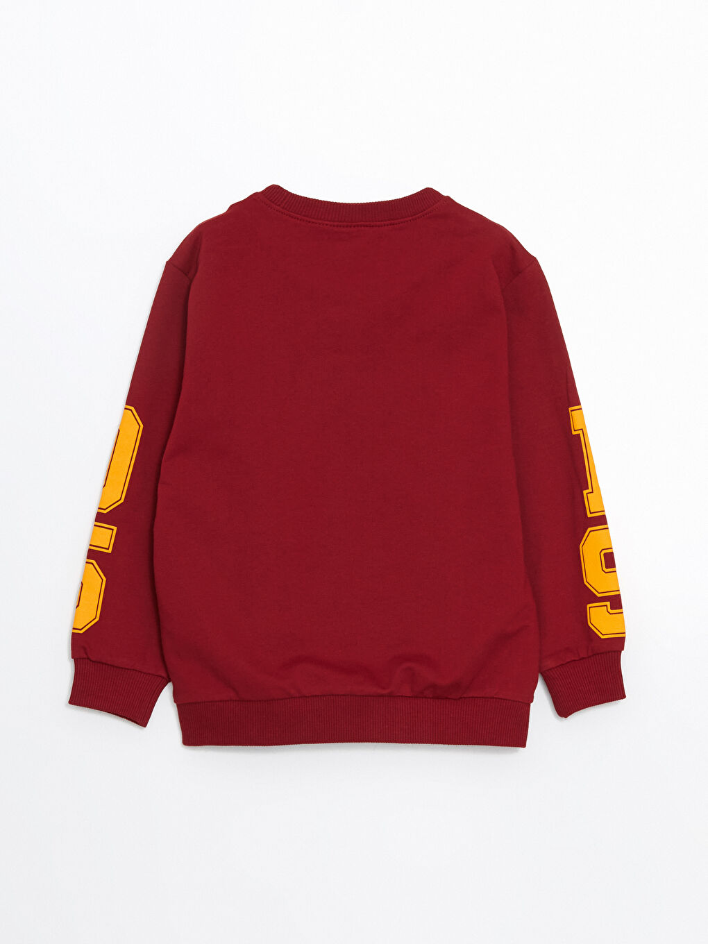 LCW Kids Kırmızı Bisiklet Yaka Galatasaray Baskılı Erkek Çocuk Sweatshirt ve Eşofman Alt 2'li - 3