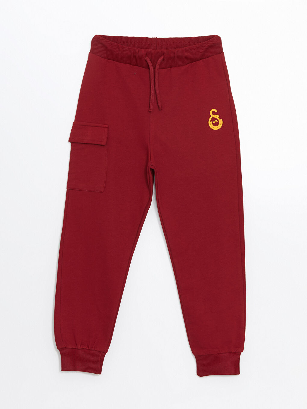 LCW Kids Kırmızı Bisiklet Yaka Galatasaray Baskılı Erkek Çocuk Sweatshirt ve Eşofman Alt 2'li - 4