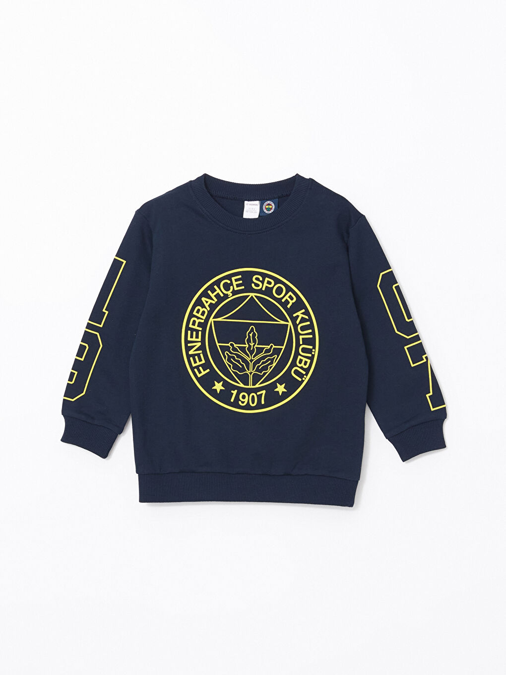 Lacivert Fenerbahçe Baskılı Erkek Çocuk Sweatshirt