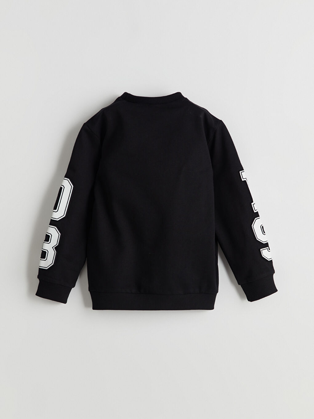 Siyah Beşiktaş Baskılı Erkek Çocuk Sweatshirt-1