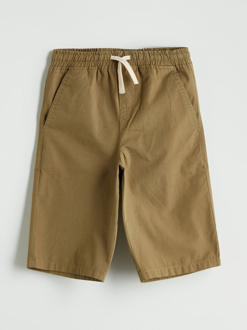 Elastic Waist Boys' Bermuda Shorts -S59864Z4-JNN