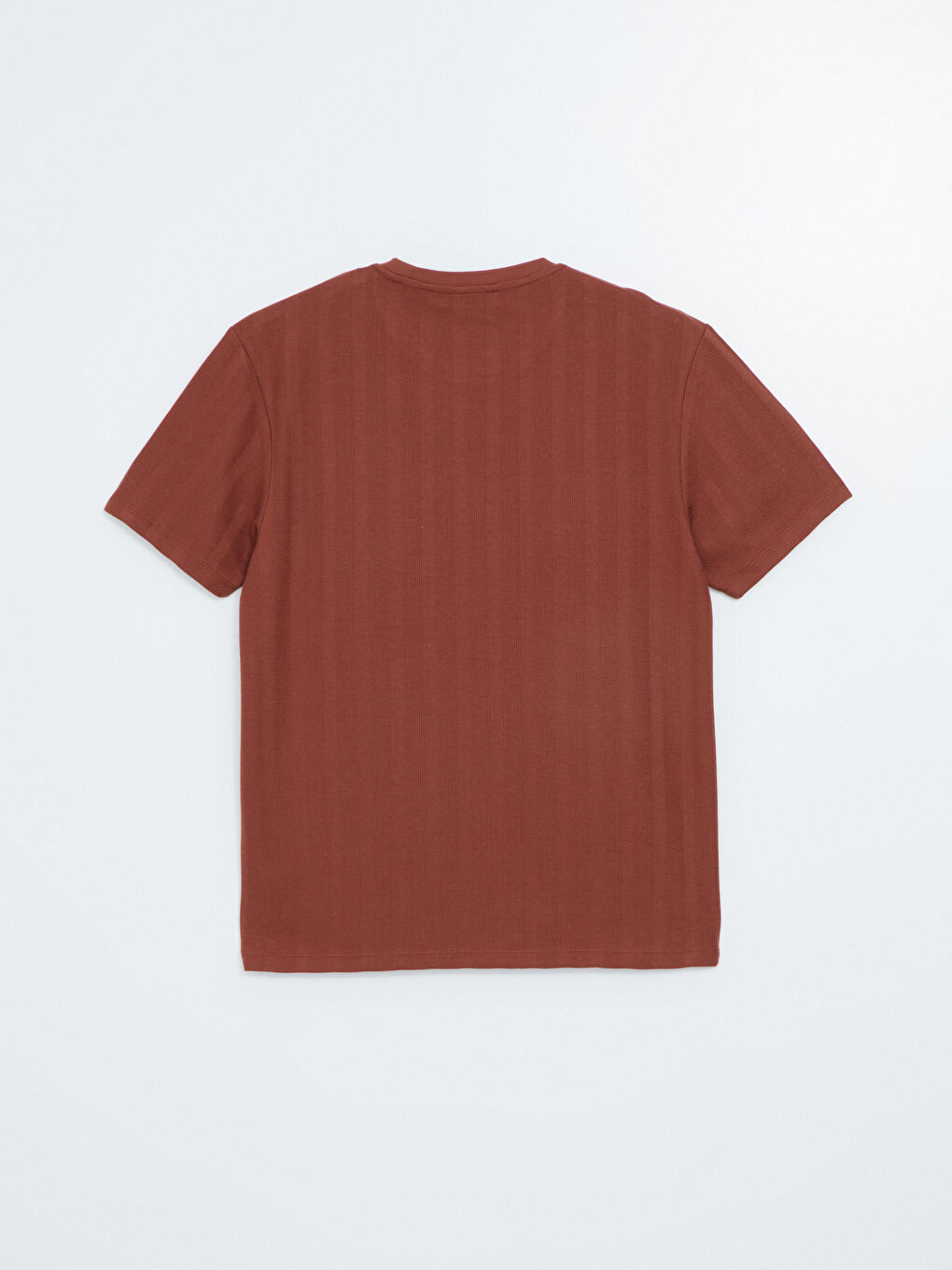 LCW Vision Crew Neck Plain Jacquard Ribbed Men's T-Shirt -S59925Z8-V89