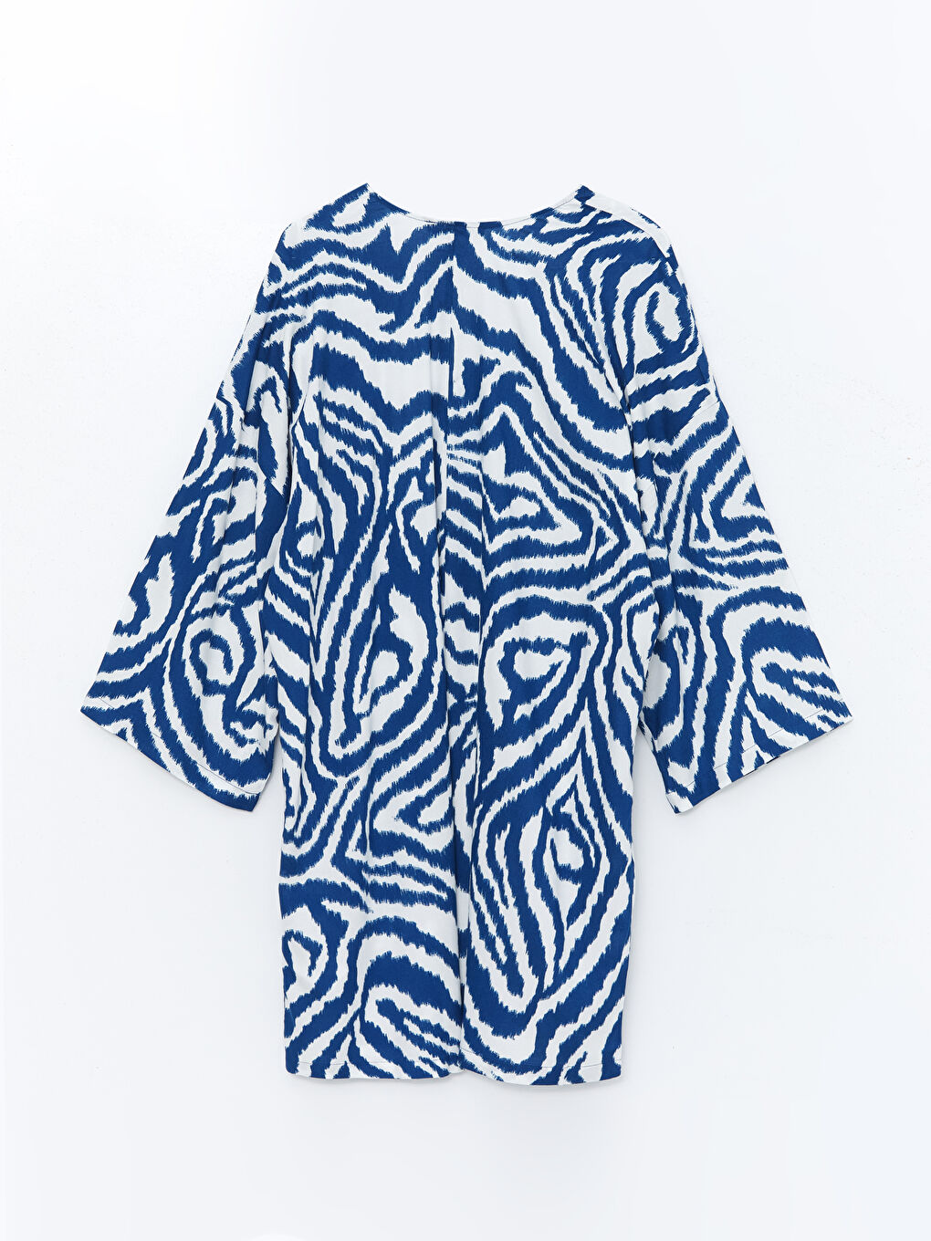 Shawl Collar Patterned Oversize Women's Kimono -S59928Z8-LQQ