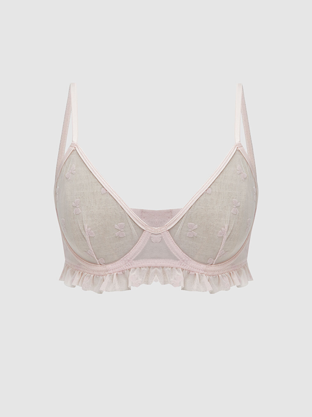 Wired Non-Padded Lace T-Shirt Bra -S59936Z8-LSZ