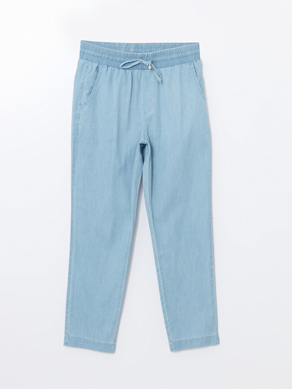 Elasticated Waist Carrot Fit Women's Jeans -S59951Z8-315