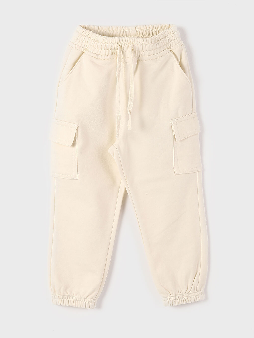 Elastic Waist Basic Cotton Baby Boys' Jogger Sweatpants -S59955Z1-QVK