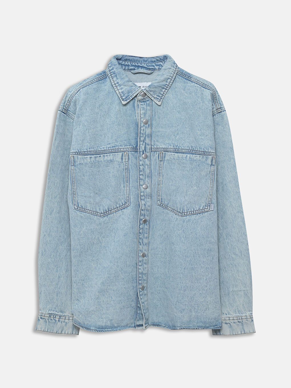 LCW Jeans Loose Fit Men's Denim Shirt -S59977Z8-311