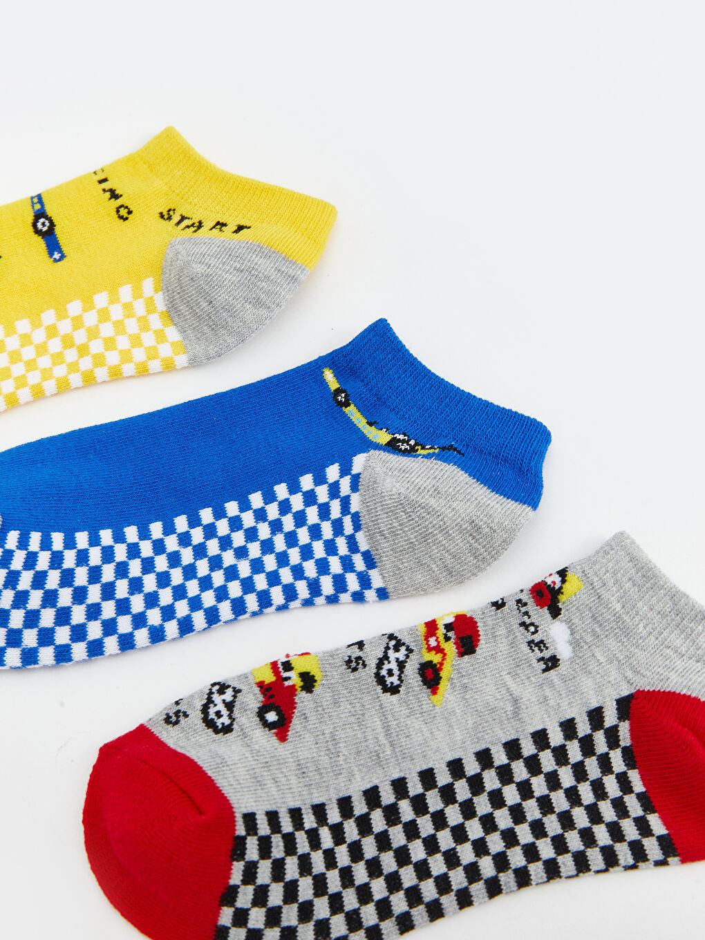 Patterned Boy's Booties Socks 5 Pack -S5AA25Z4-K00