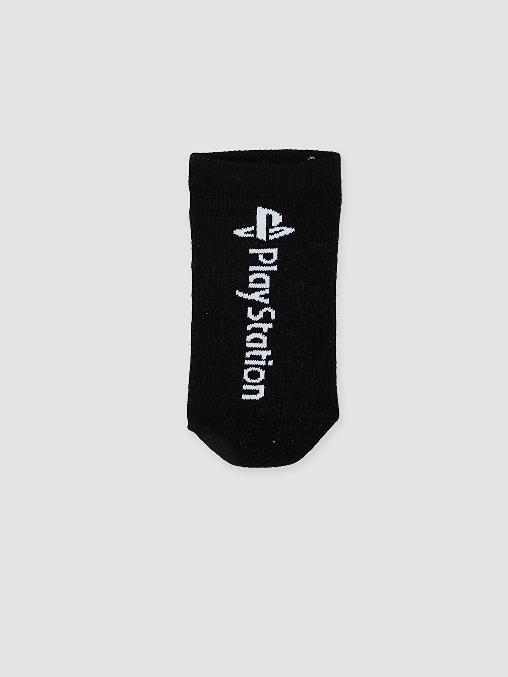 Siyah Playstation Baskılı Erkek Çocuk Patik Çorap